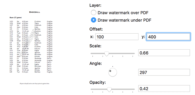 watermark pdf for mac